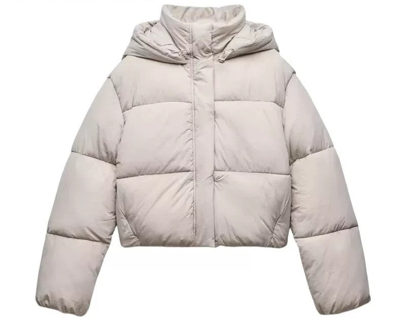 Cropped Puffer Jacket