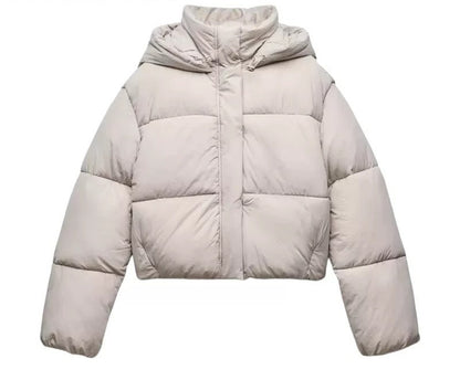 Cropped Puffer Jacket