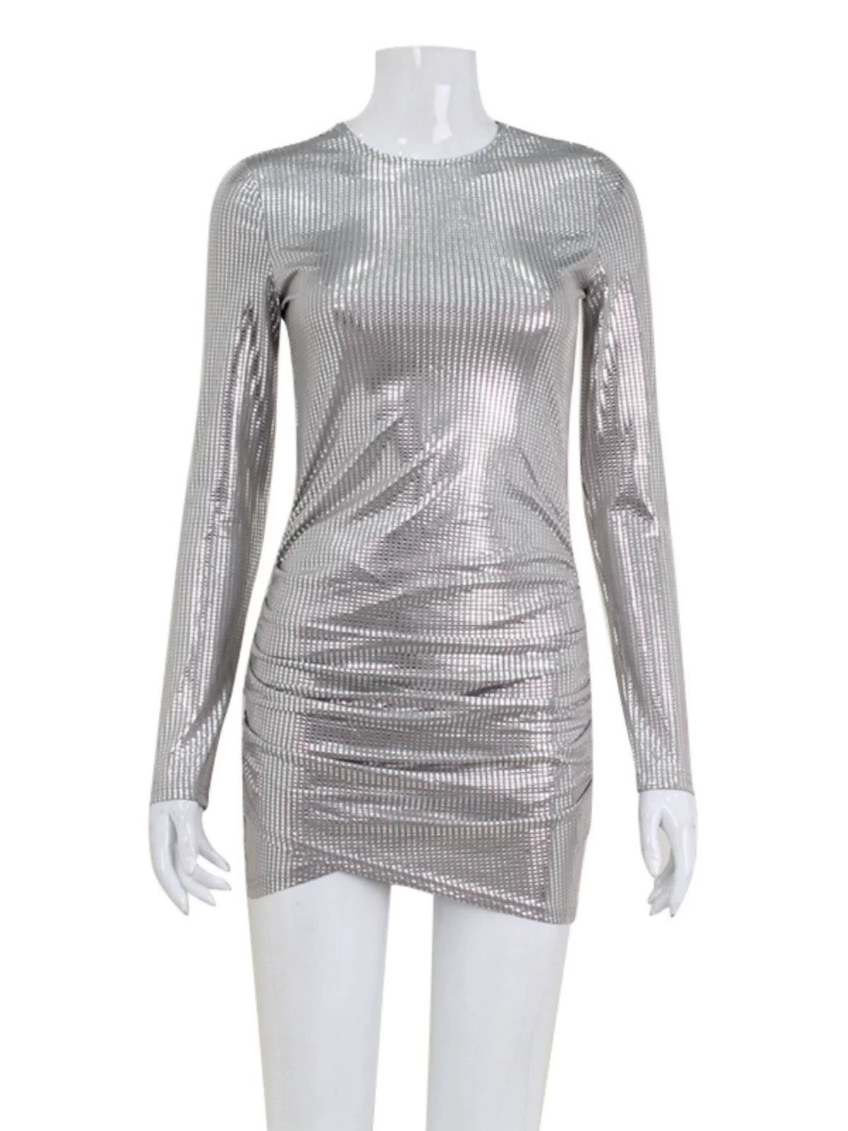 Silver Elegance Dress