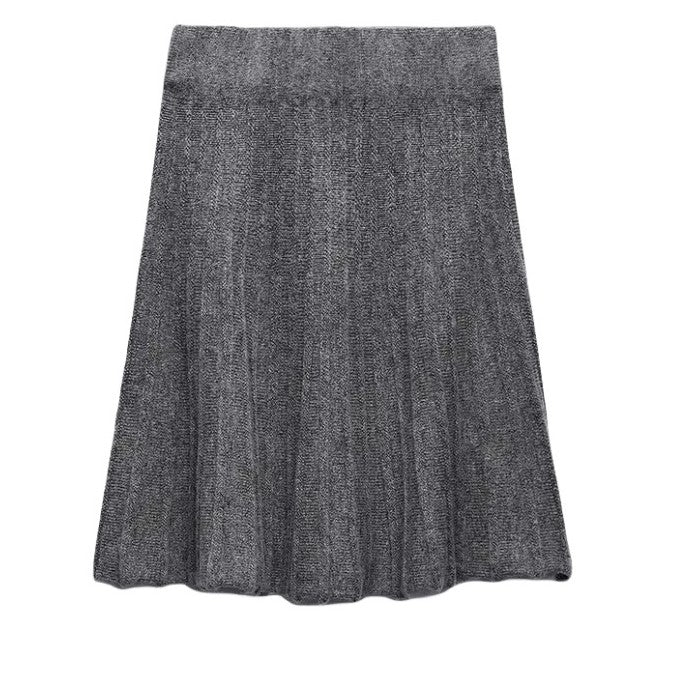 Grey Harmony Sweater & Skirt