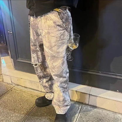 Baggy Camo Streetwear Jeans