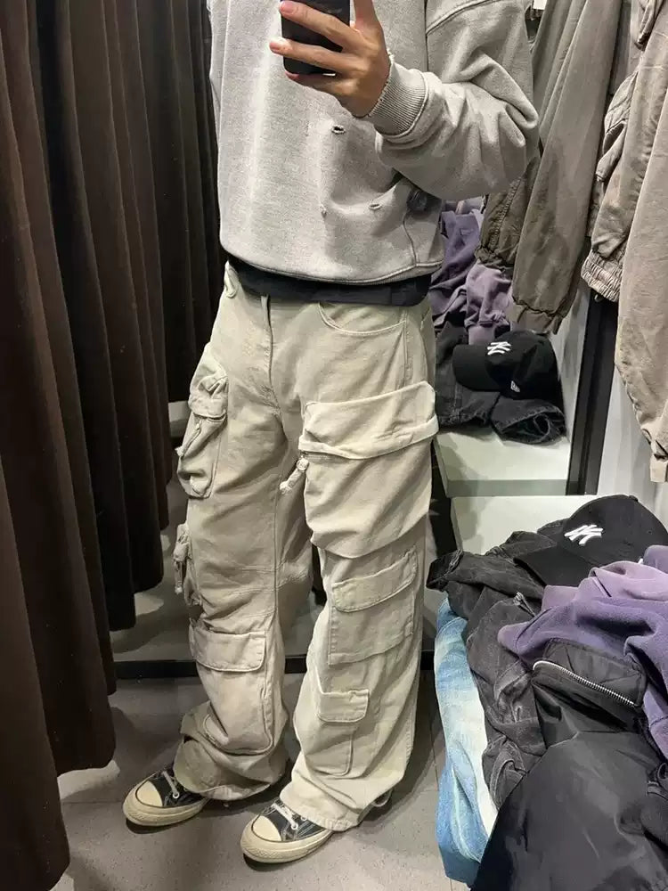 Baggy Multi-Pocket Cargo Pants