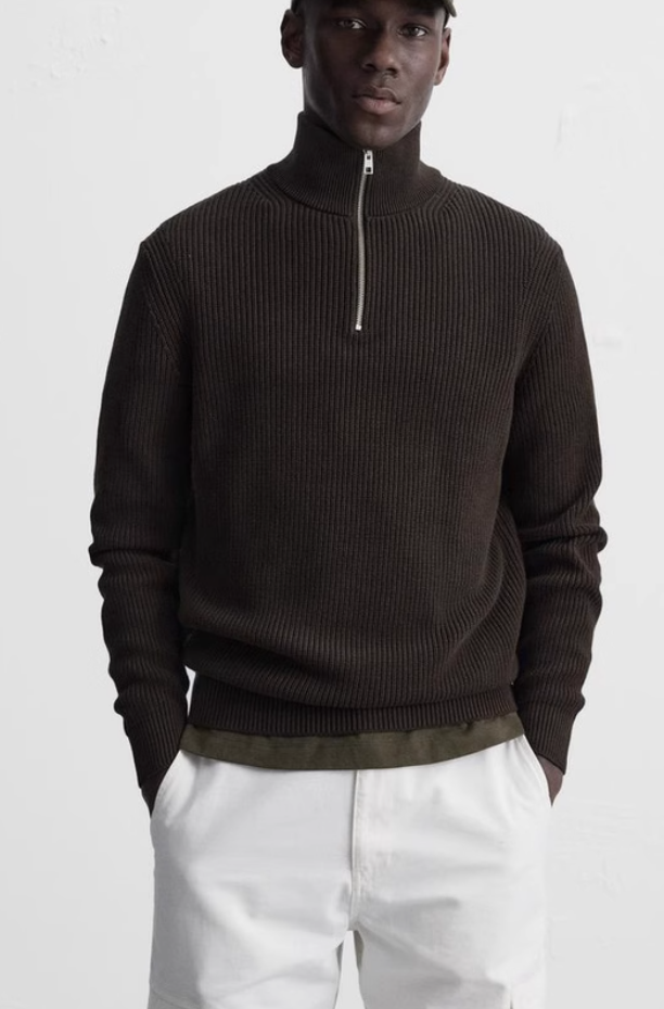 Classic Half-Zip Sweater