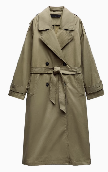 Classic Long Trench Coat